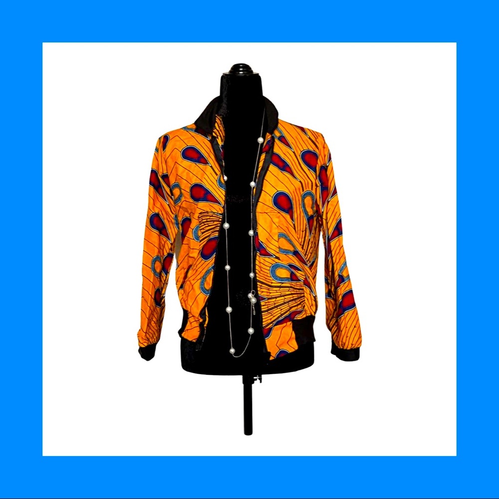 Ankara Bomber Jacket